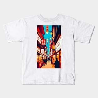 Tokyo city Kids T-Shirt